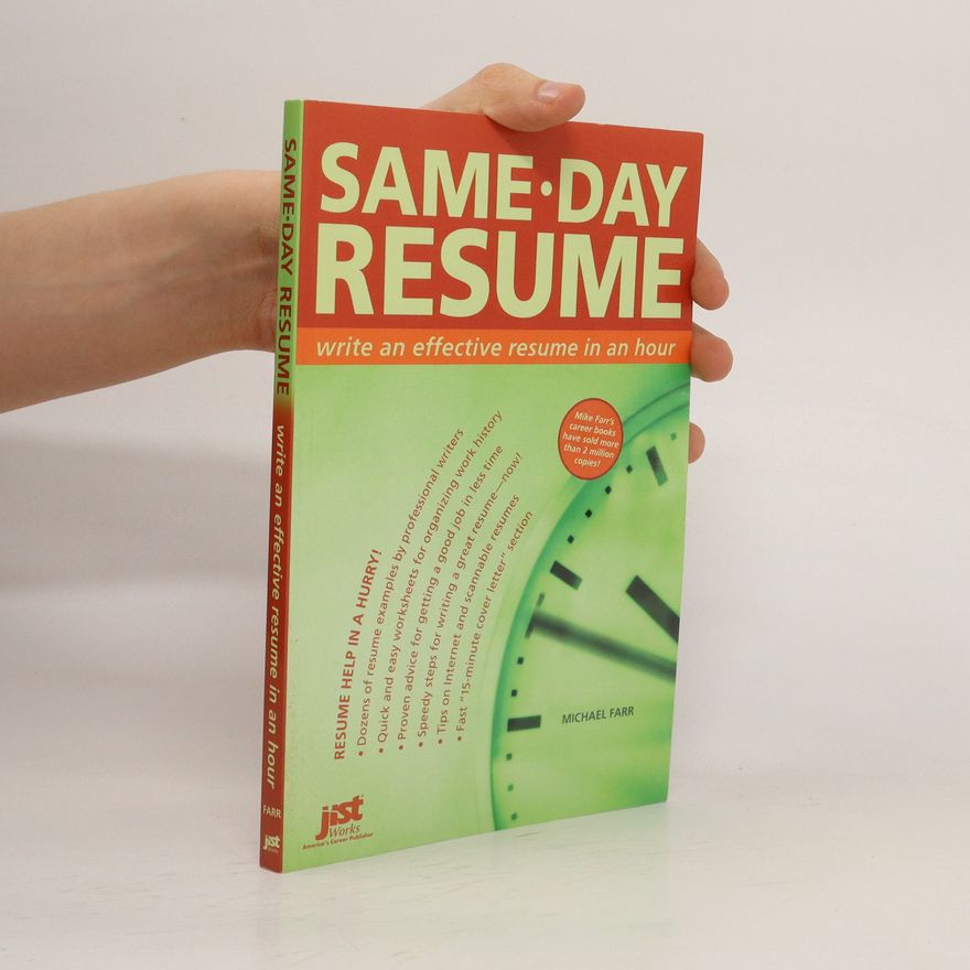 J. Michael Farr Same-Day Resume