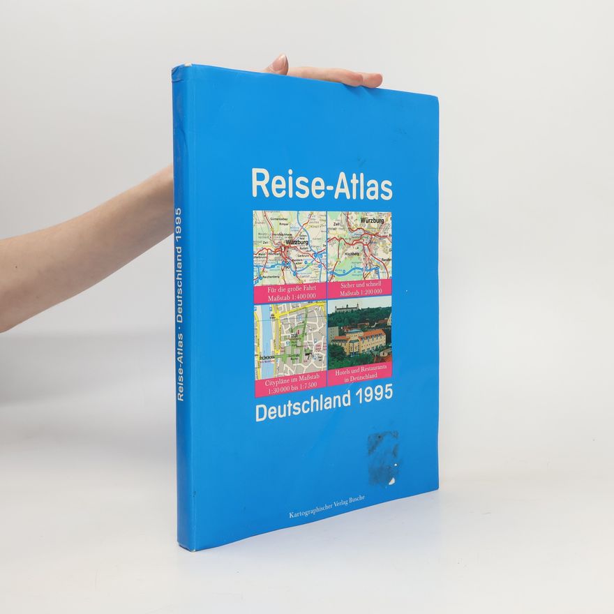 Kolektiv autorů Reise-Atlas Deutschland 1995