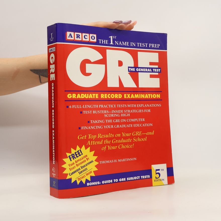 Thomas H. Martinson GRE Graduate Record Examination. The General Test. The 1st Name in Test Prep