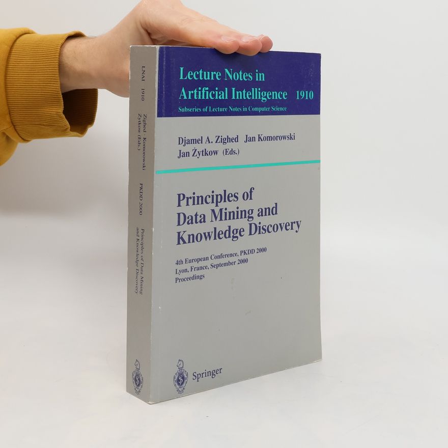 Djamel A. Zighed Principles of data mining and knowledge discovery