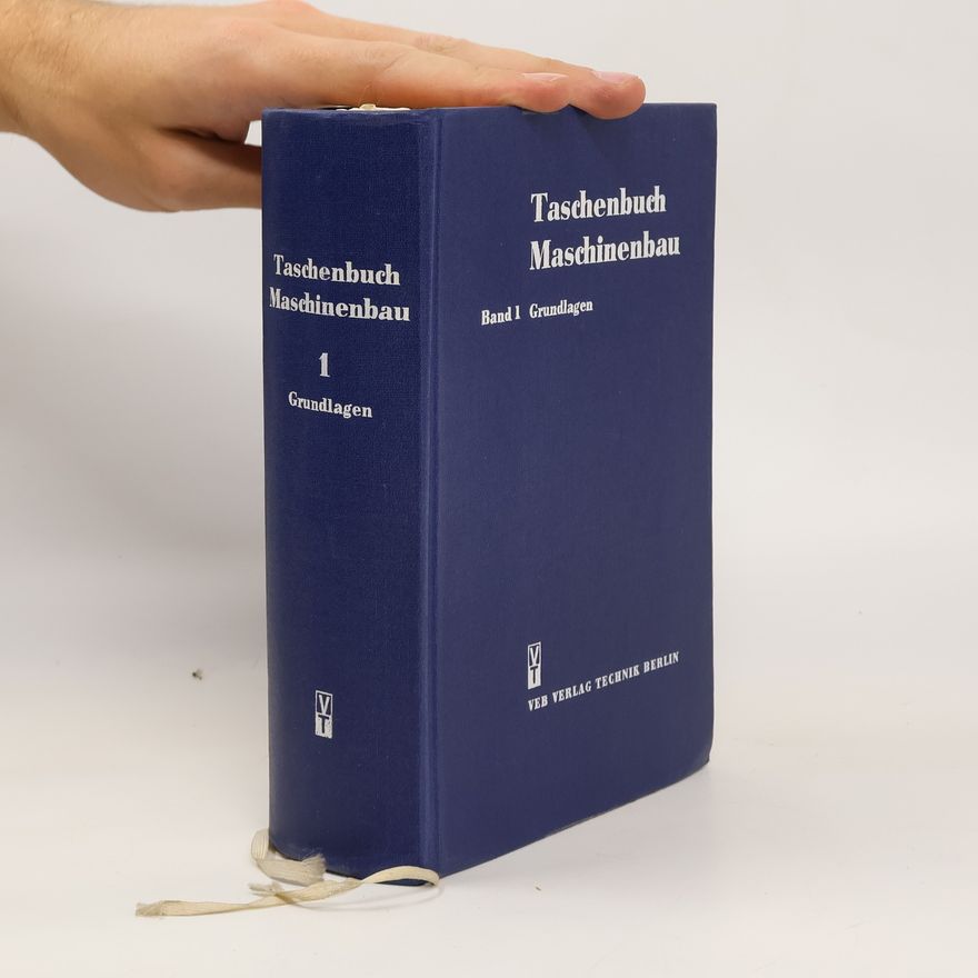 Kolektív autorov Taschenbuch Maschinenbau 1