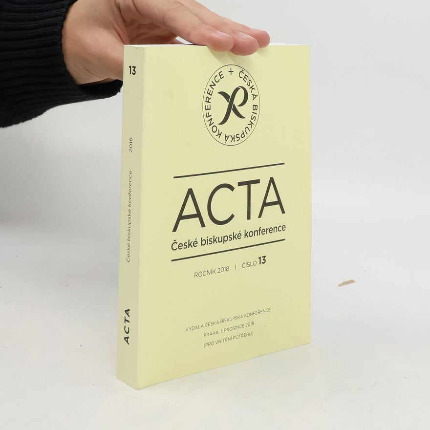 Autorenkollektiv ACTA České biskupské konference 13/2018