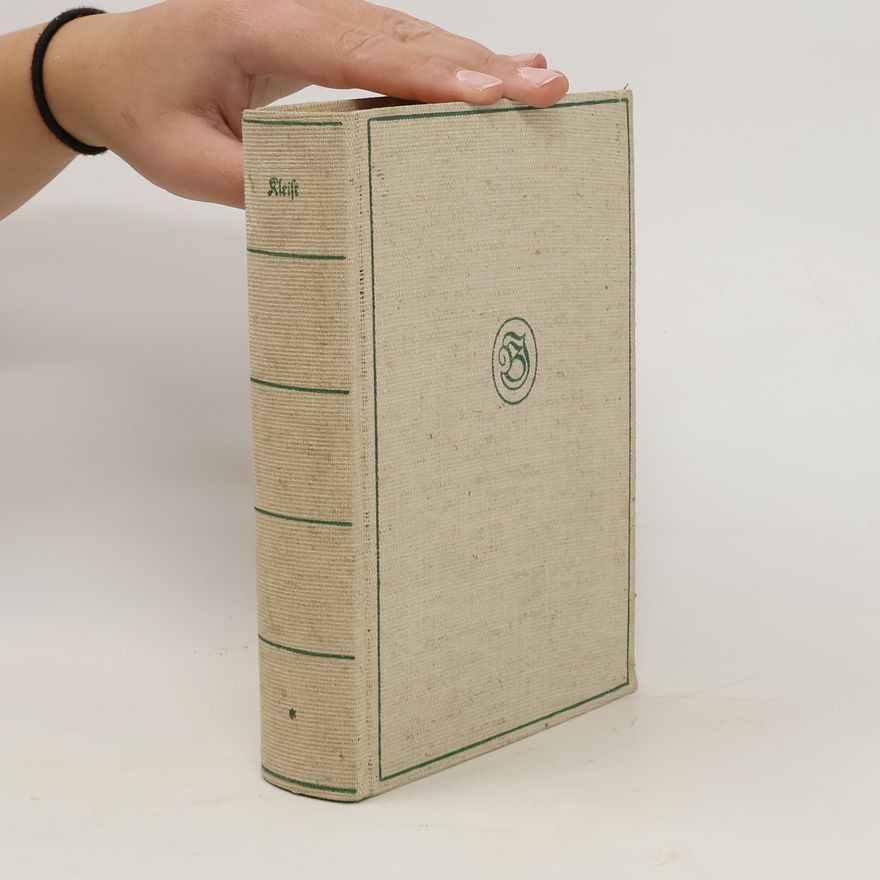 Heinrich von Kleist Die neue Kulturbücherei, eine Buchreihe für Schule und Haus