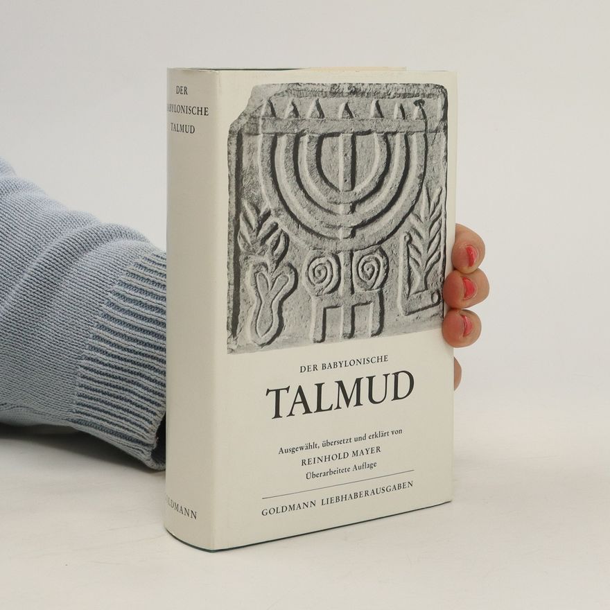 Reinhold Mayer Der Babylonische Talmud