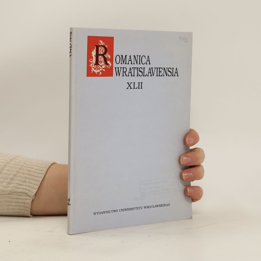 Collectif d'auteurs Romanica Wratislaviensia XLII