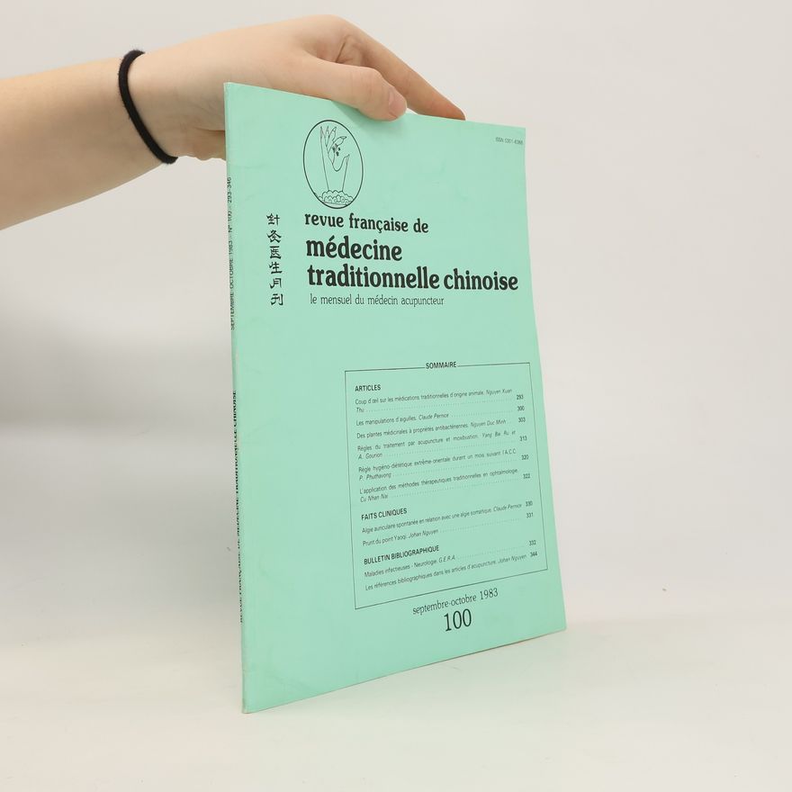 Autorenkollektiv Revue française. De médecine traditionnelle chinoise