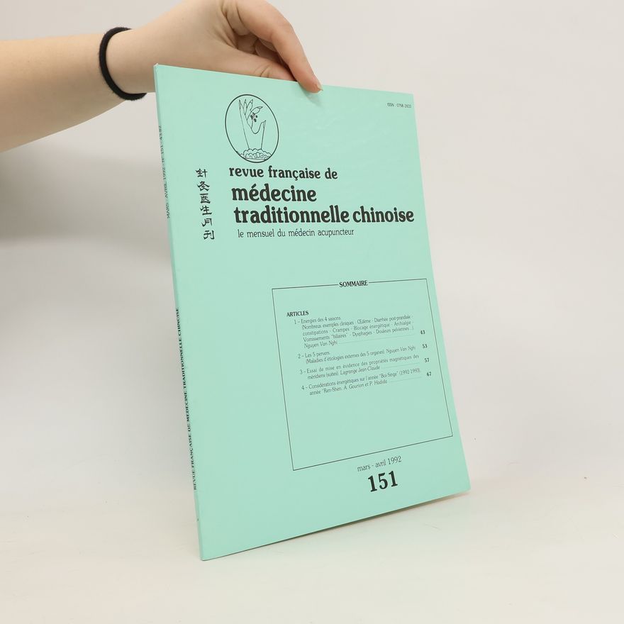 Autorenkollektiv Revue française de médecine traditionnelle chinoise 3-4/1992