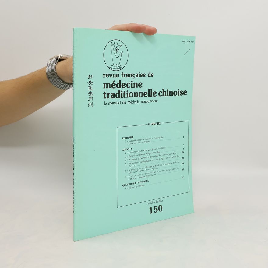 Autorenkollektiv Revue française de médecine traditionnelle chinoise 1-2/1992