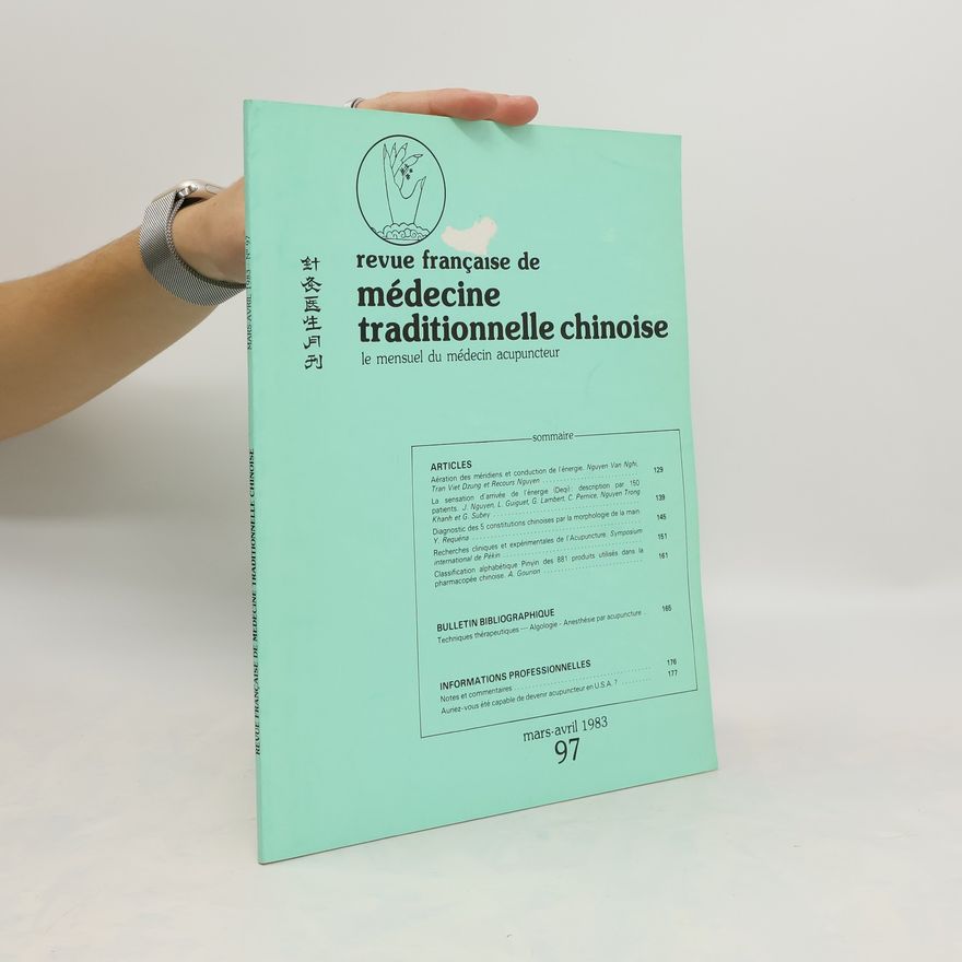 Autorenkollektiv Revue française de médecine traditionnelle chinoise 3-4/1983