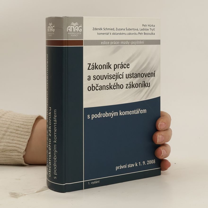 Petr Hůrka Zákoník práce a související ustanovení občanského zákoníku : s podrobným komentářem k 1.9.2008