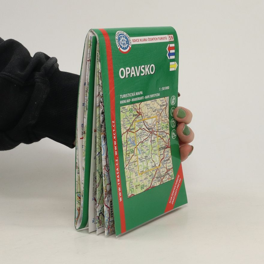Autorenkollektiv KČT 59 Opavsko 1:50 000/turistická mapa