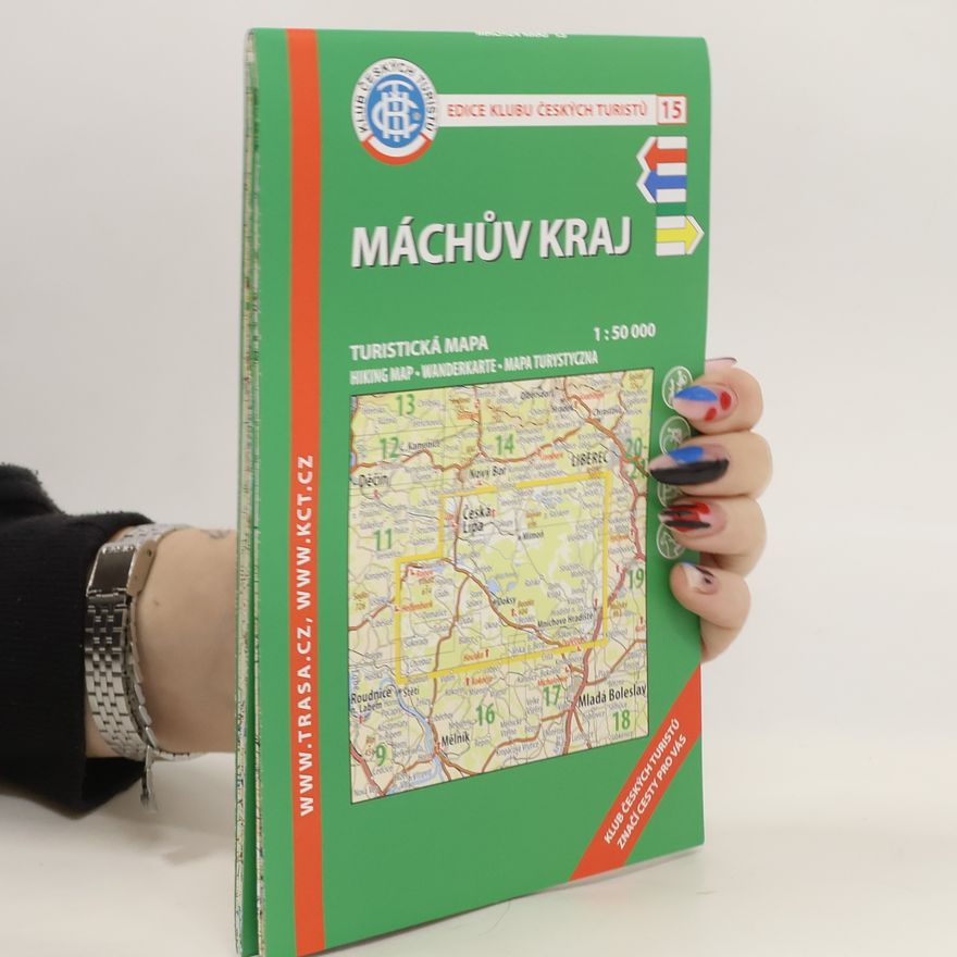 Autorenkollektiv KČT 15 Máchův kraj 1:50 000 / Turistická mapa
