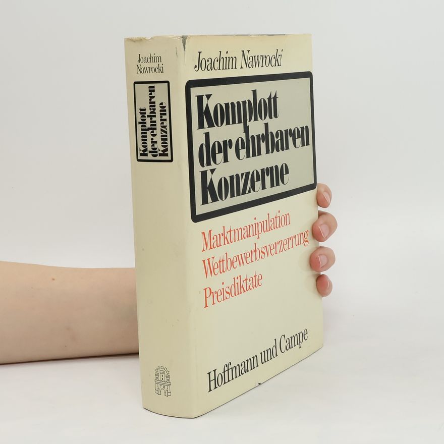 Joachim Nawrocki Komplott der ehrbaren Konzerne
