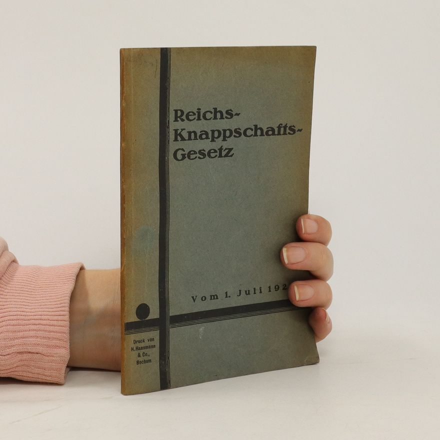 Kolektiv autorů Reichsknappschaftsgesetz