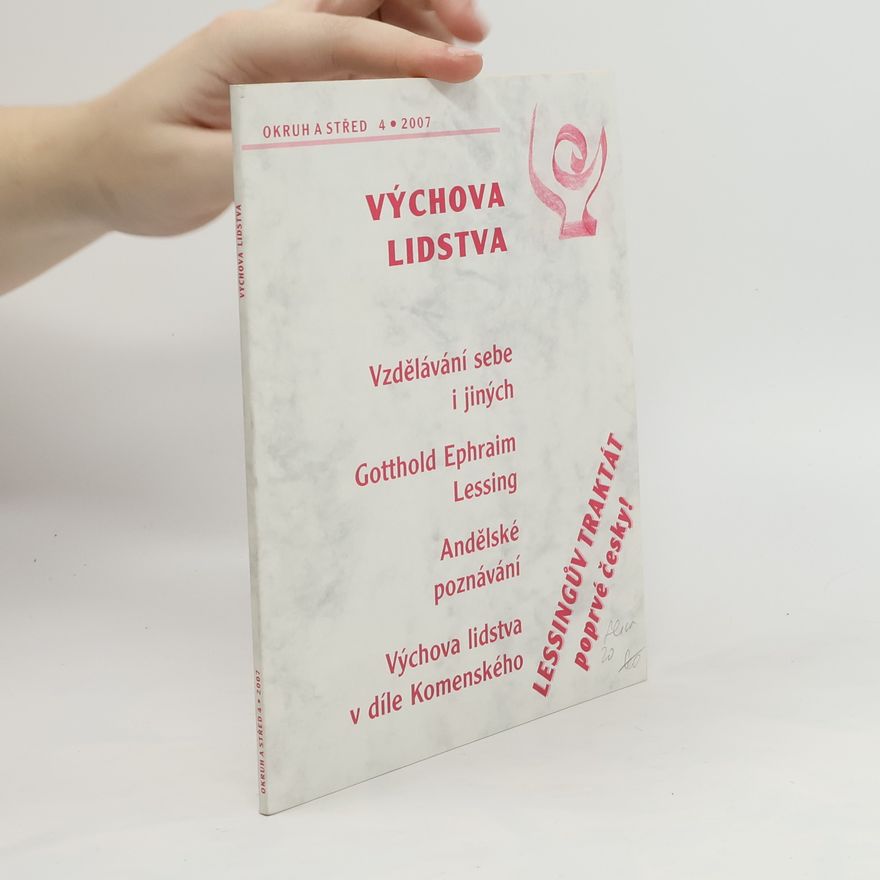 Various authors Výchova lidstva