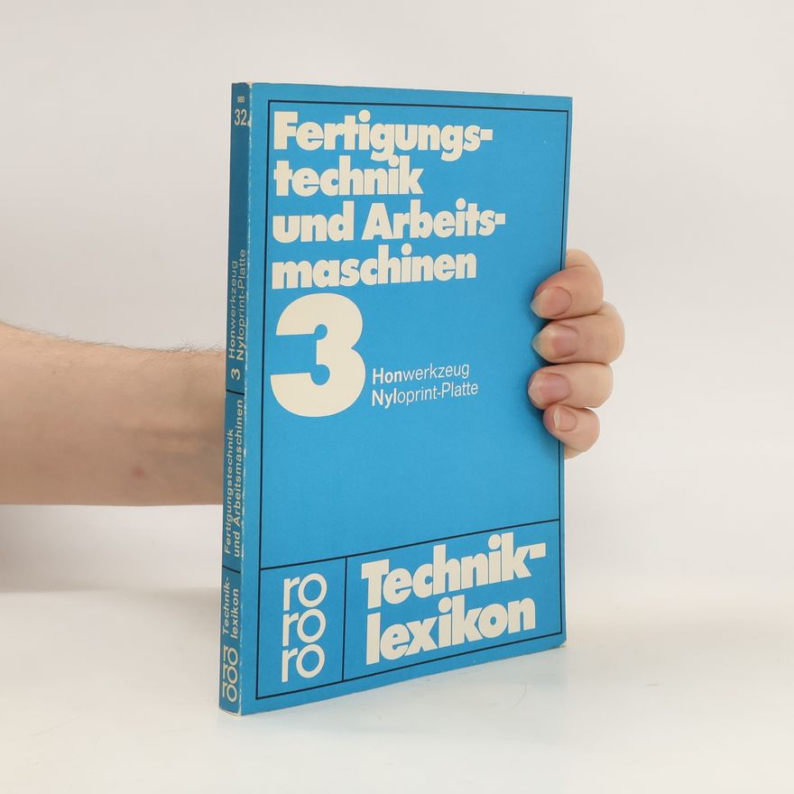 Autorenkollektiv Fertigungstechnik und Arbeitsmaschinen 3