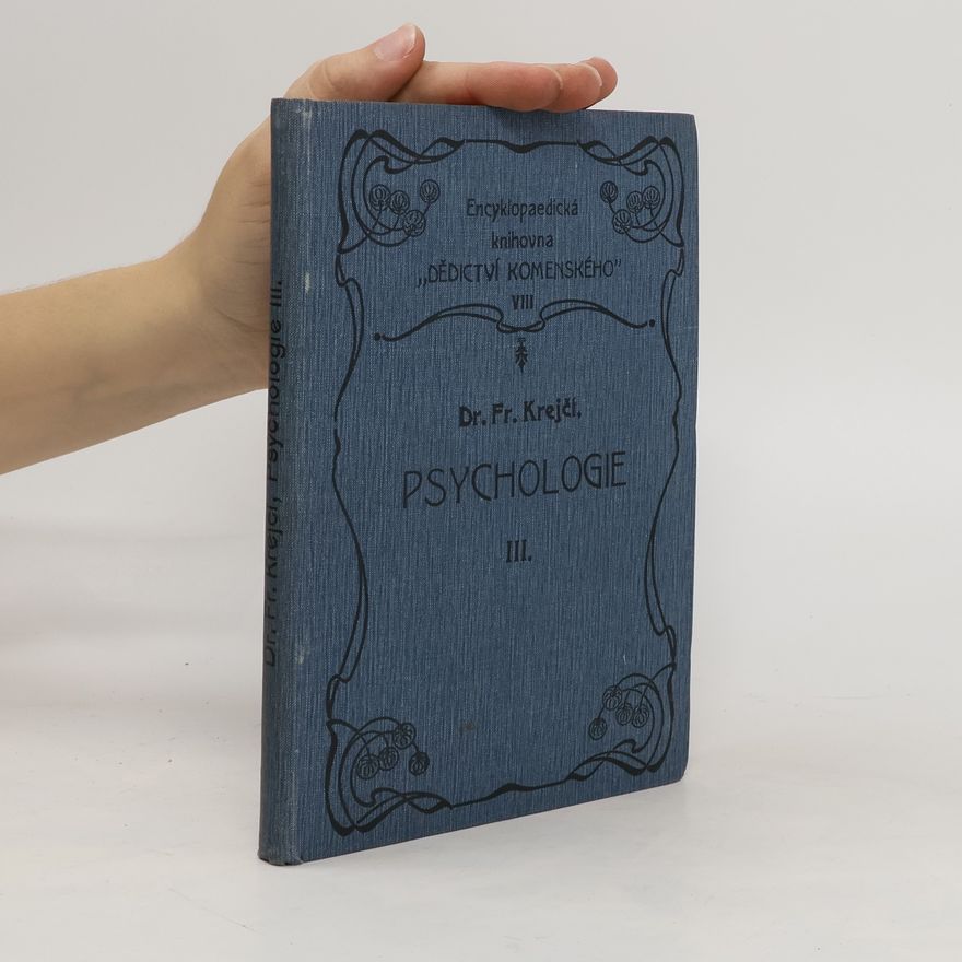 František Václav Krejčí Psychologie III.