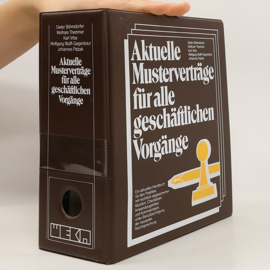 Albert Braun Aktuelle Musterverträge für alle geschäftlichen Vorgänge