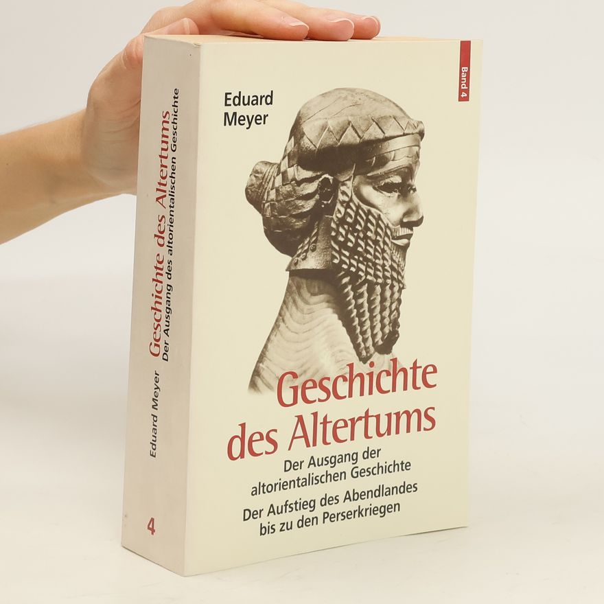 Eduard Meyer Geschichte des Altertums 4