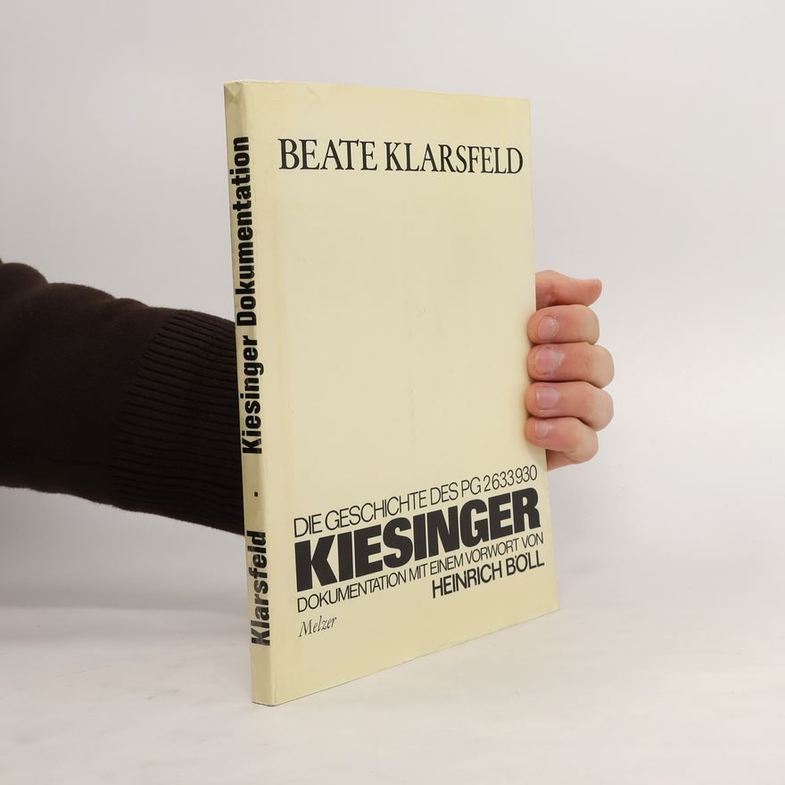 Beate Klarsfeld Kiesinger Dokumentation