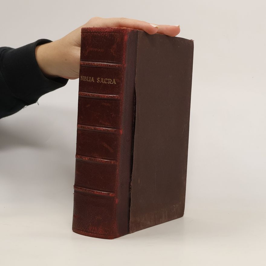 Aloisius Claudius Fillion Biblia Sacra juxta Vulgata. Exemplaria et Correctoria Romana