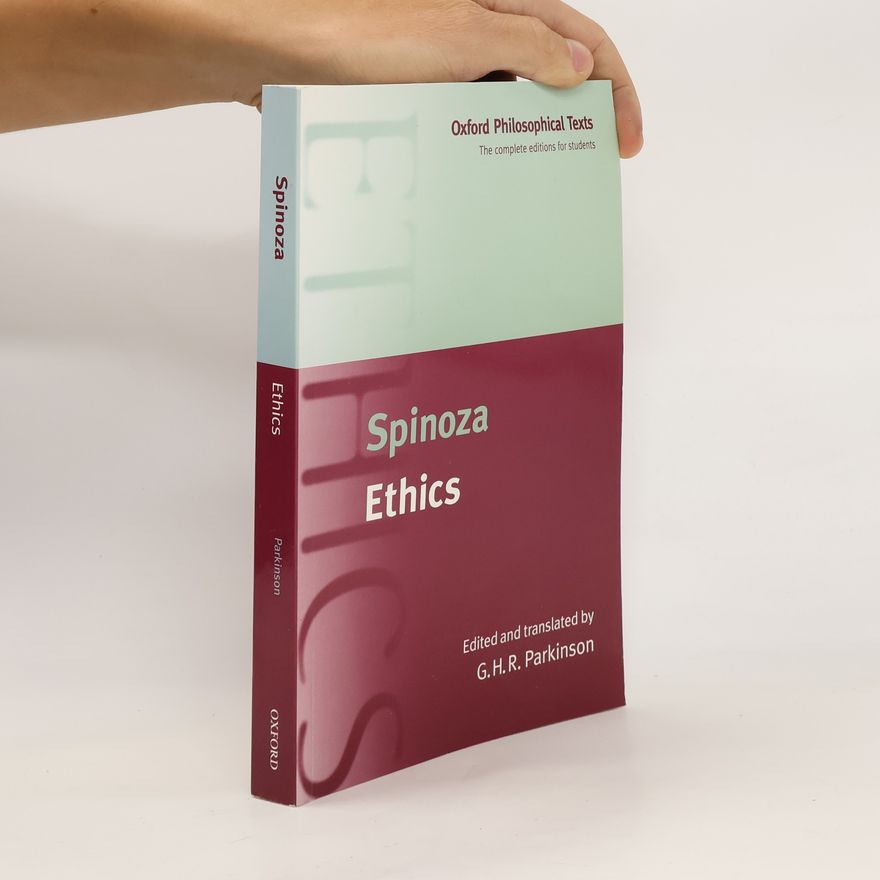 George Henry Radcliffe Parkinson Spinoza Ethics