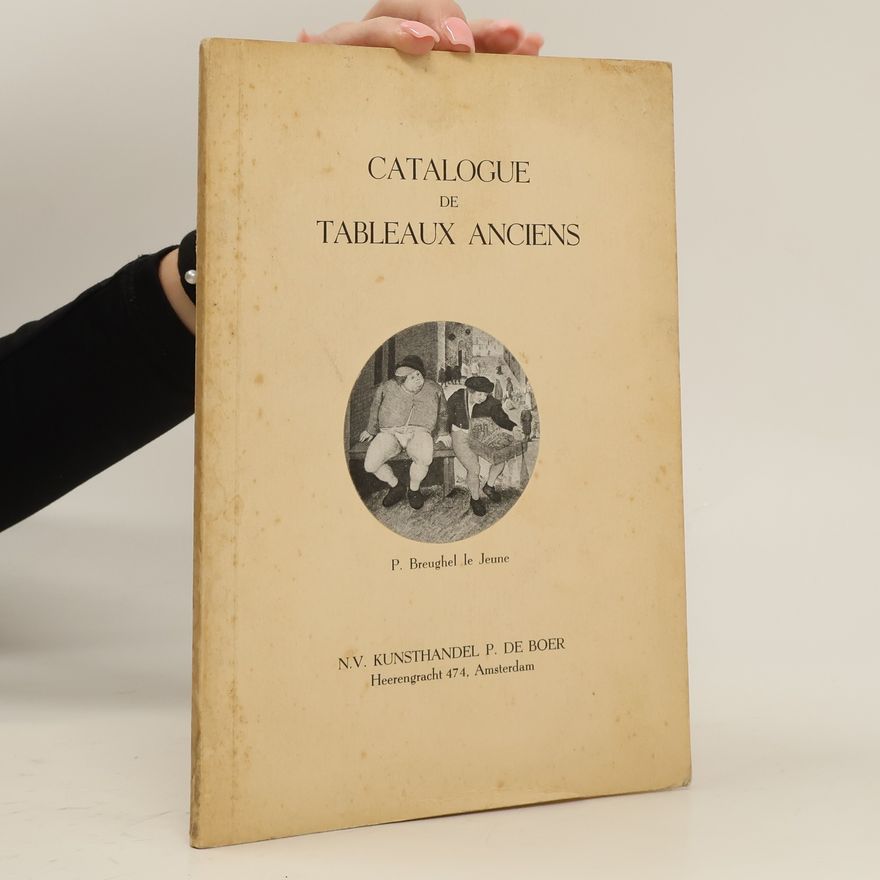 Auteurscollectief Catalogue de tableaux anciens