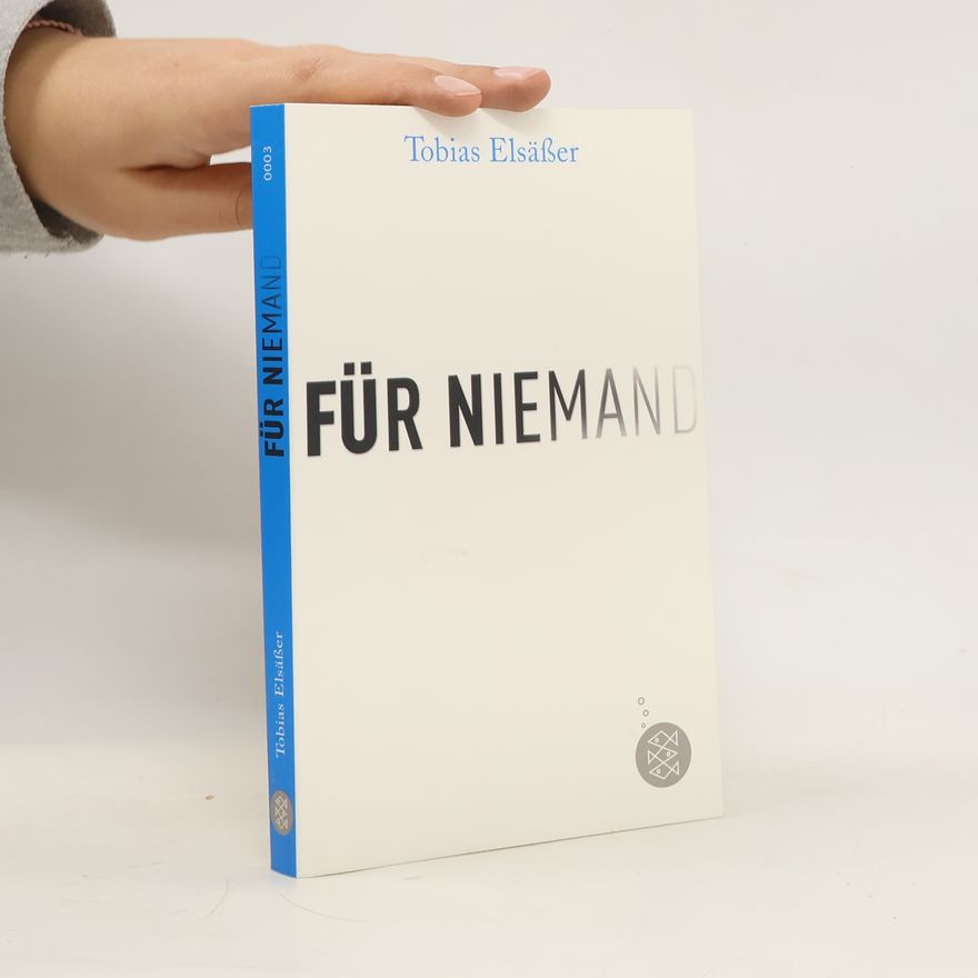 Tobias Elsäßer Für Niemand