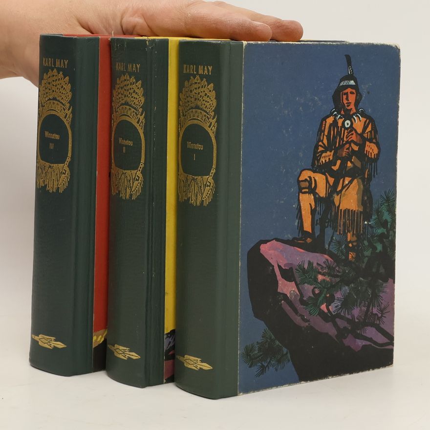 Karl May Winnetou. Komplet (3 díly, 3 svazky).