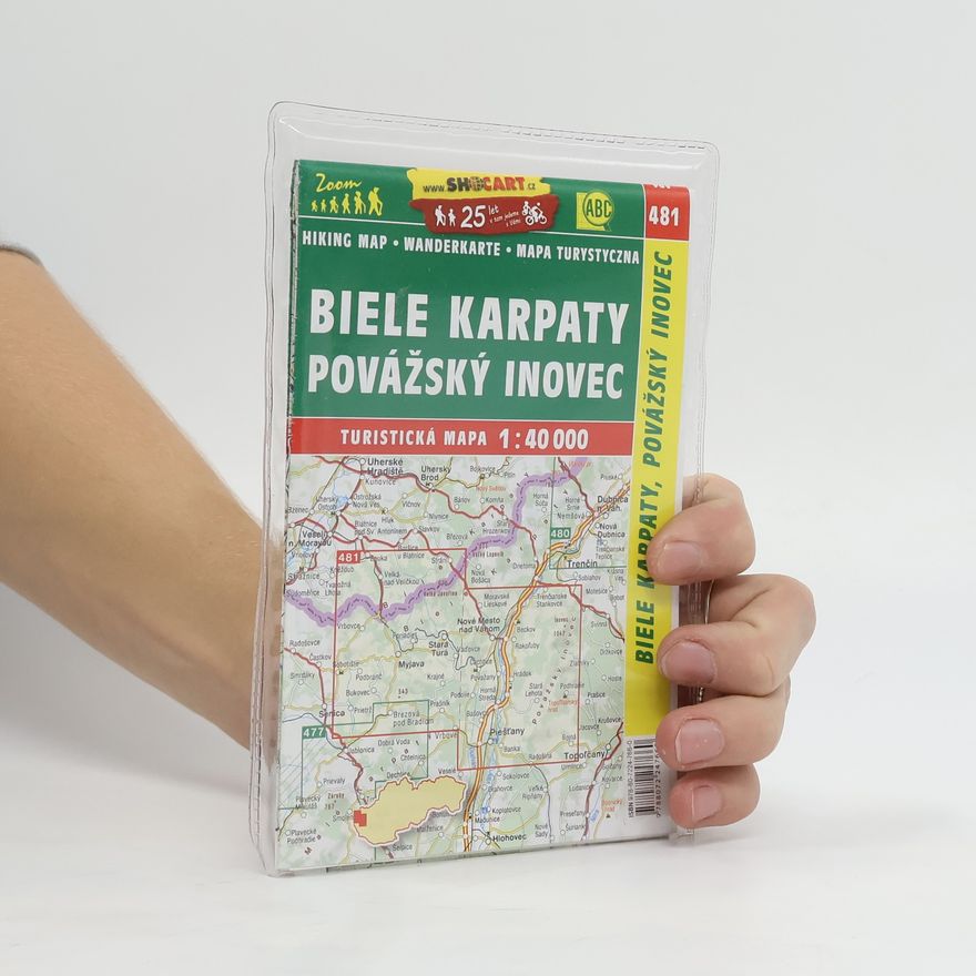 Autorenkollektiv Biele Karpaty, Považský Inovec 1:40 000/Turistická mapa SHOCart 481
