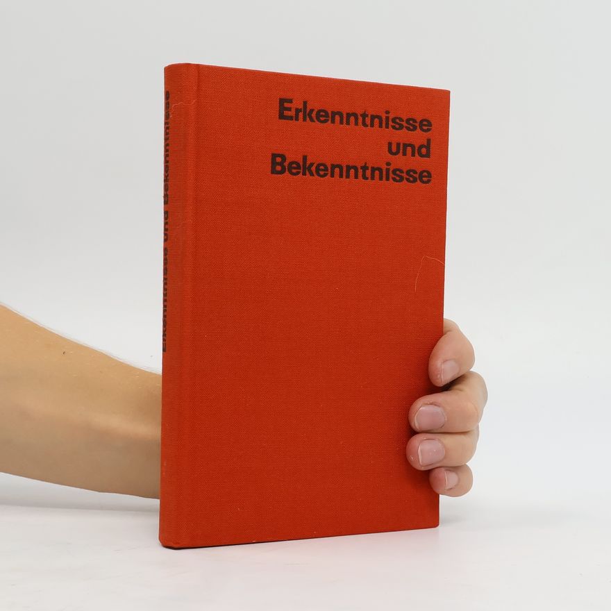 Various authors Erkenntnisse und Bekenntnisse
