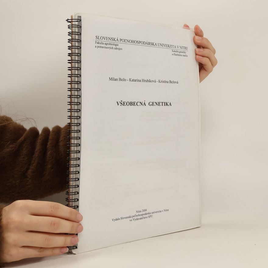 Collectif d'auteurs Všeobecná genetika