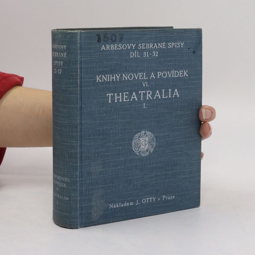 Jakub Arbes Knihy novel a povídek VI. Theatralia I.