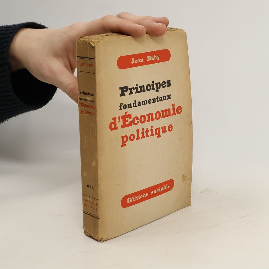 Jean Baby Principes fondamentaux d'Économie politique