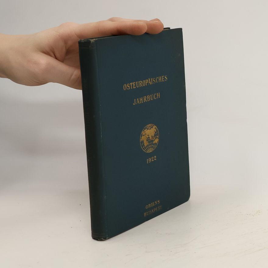 Franz Fodor Osteuropäisches Jahrbuch 1922