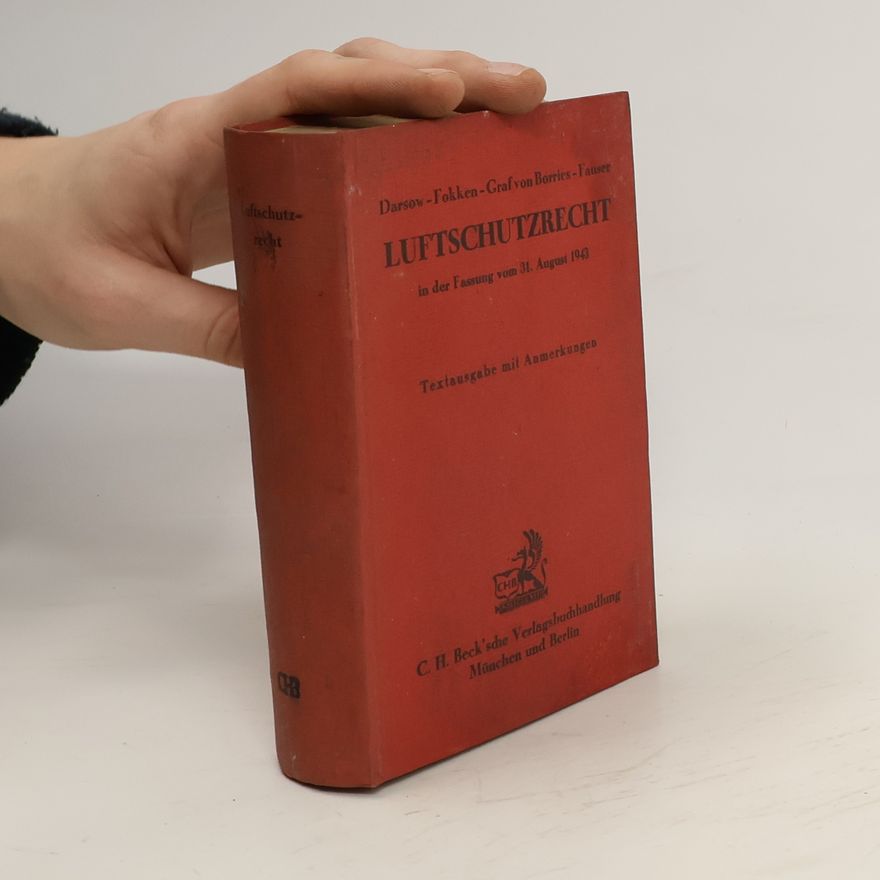 Various authors Luftschutzrecht