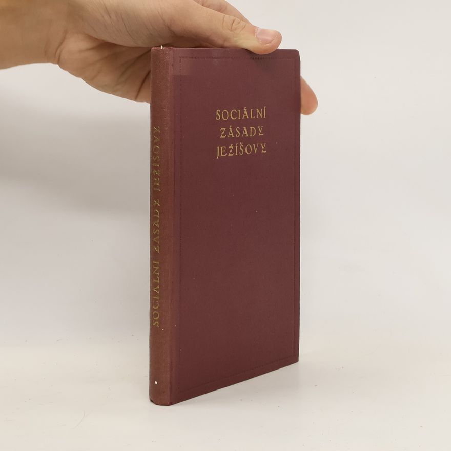 Rauschenbusch Walter Sociální zásady Ježíšovy
