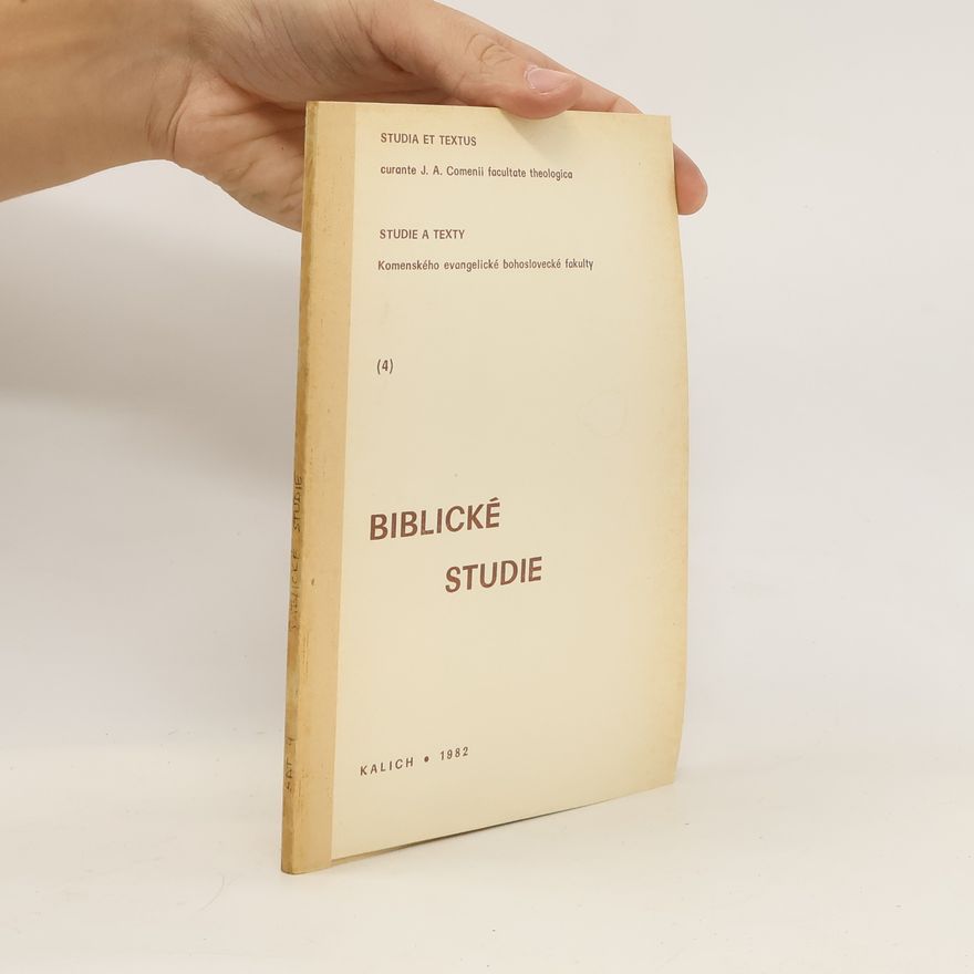 Amedeo Molnár Biblické studie