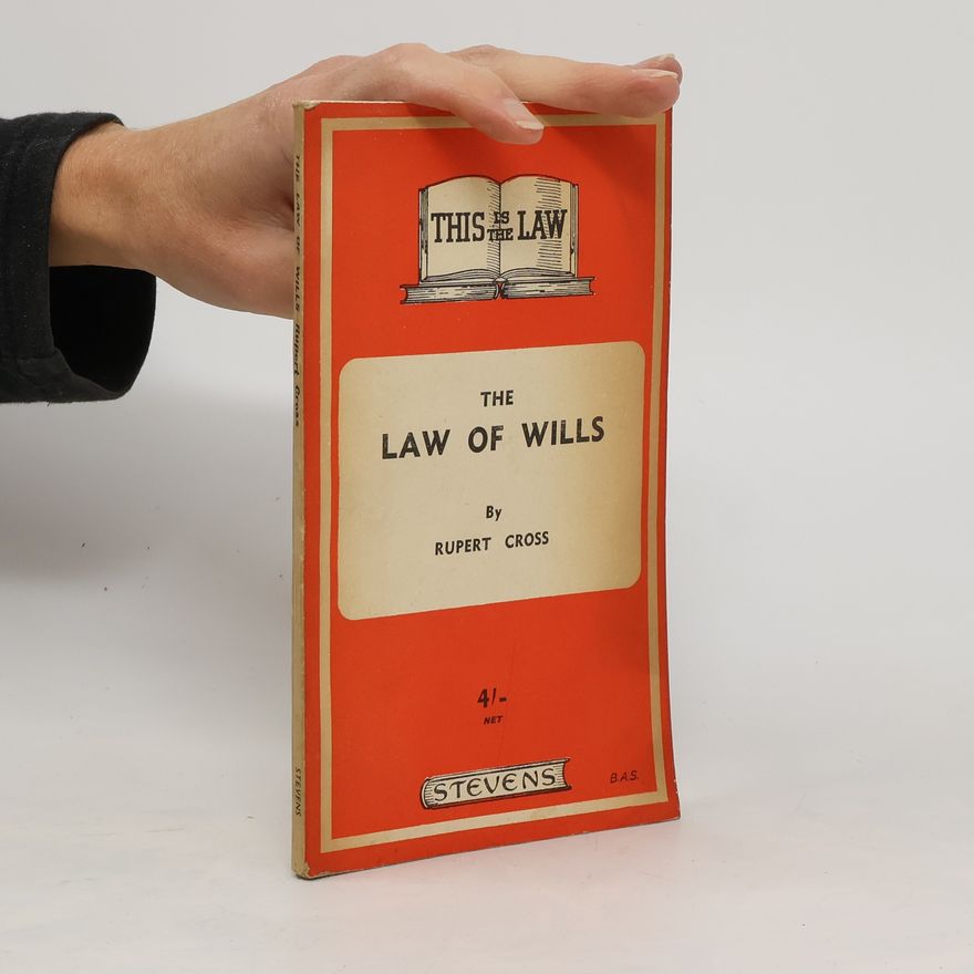 Rupert Cross The Law of Wills
