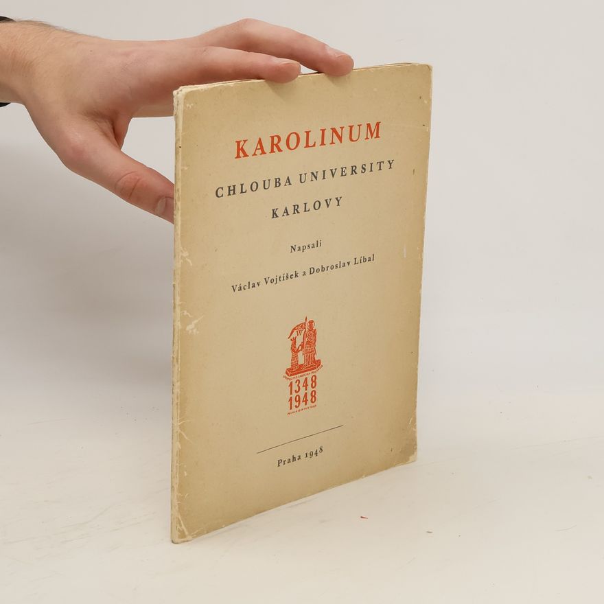 Václav Vojtíšek Karolinum. Chlouba university Karlovy
