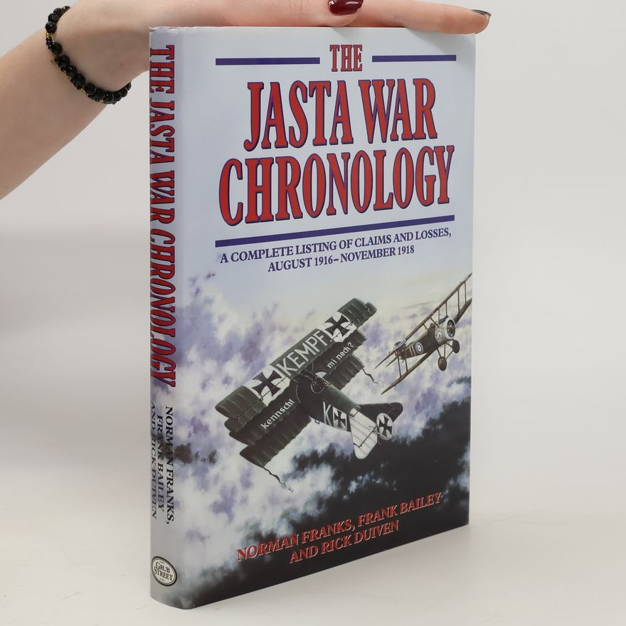 Rick Duiven The Jasta War Chronology