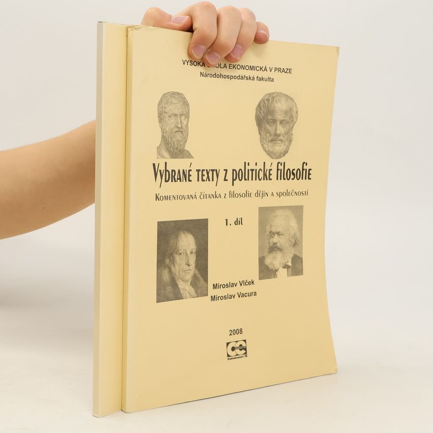 Miroslav Vacura Vybrané texty z politické filosofie 1-2