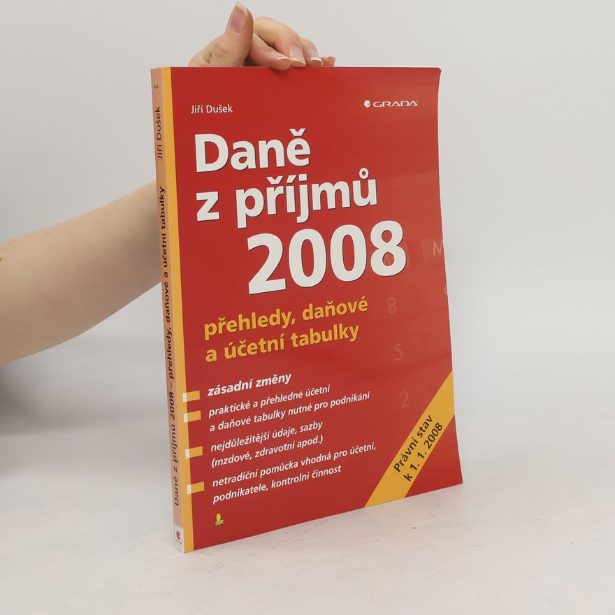 Jiří Dušek Daně z příjmů 2008