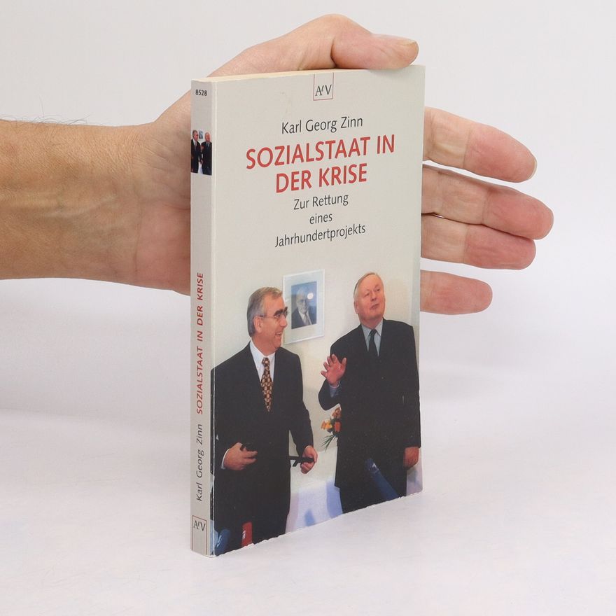 Karl Georg Zinn Sozialstaat in der Krise