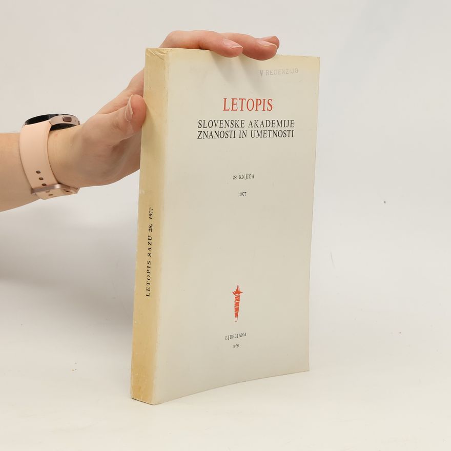 Kolektiv autorů Letopis Slovenske akademije znanosti in umetnosti 1977