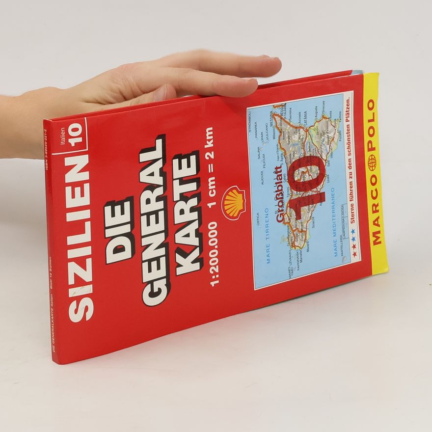 Autores varios Sizilien. Die Generalkarte
