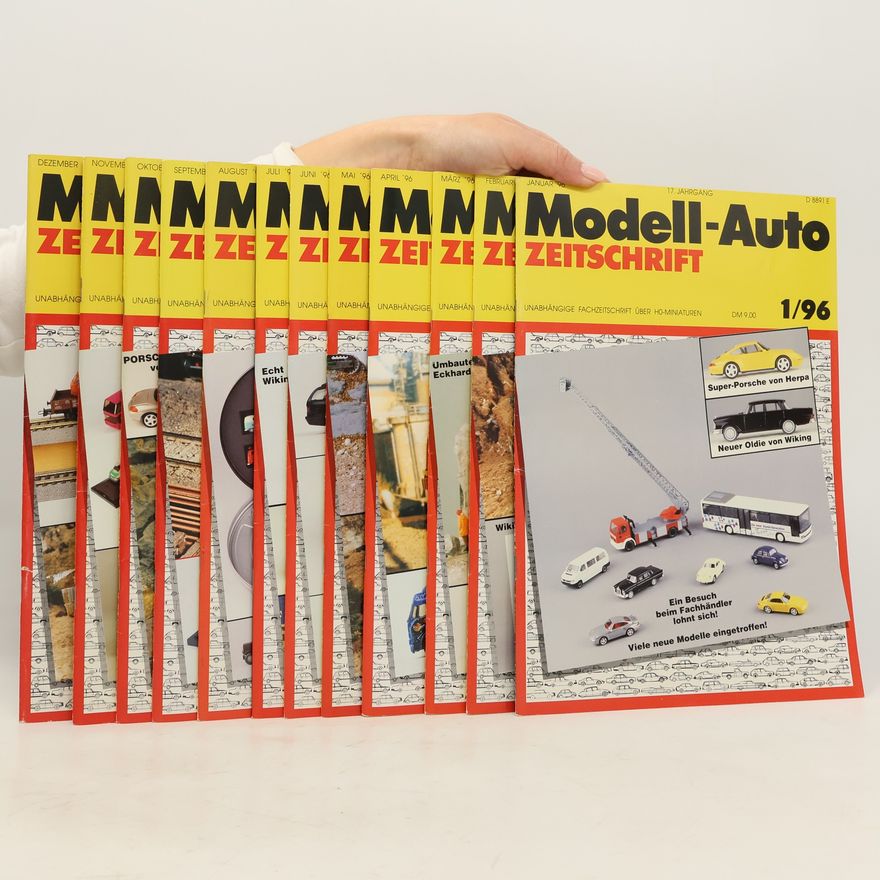 Autorenkollektiv Modell-Auto Zeitschrift 1-12/96