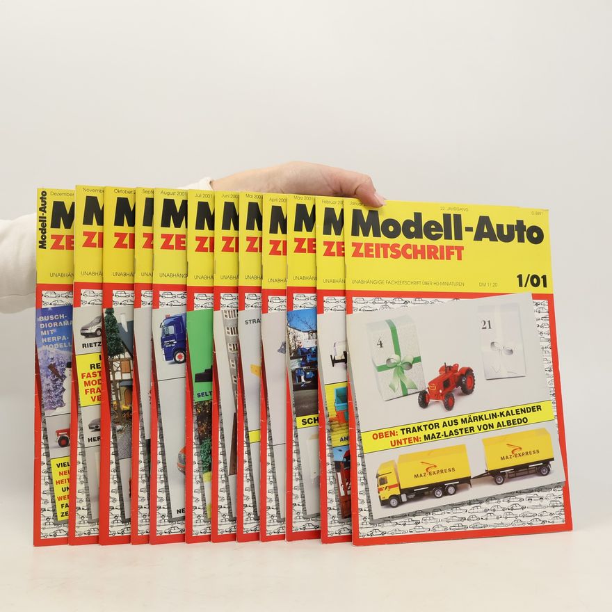Autorenkollektiv Modell-Auto Zeitschrift 1-12/2001
