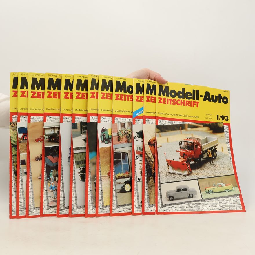 Autorenkollektiv Modell-Auto Zeitschrift 1-12/1993