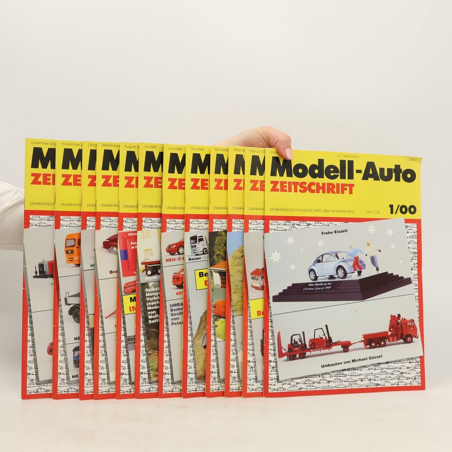 Autorenkollektiv Modell-Auto Zeitschrift 1-12/2000